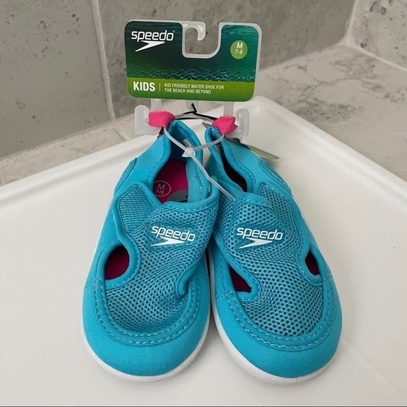 Speedo Hybrid Water Shoe Size M (7-8) Blue - Picture 1 of 6